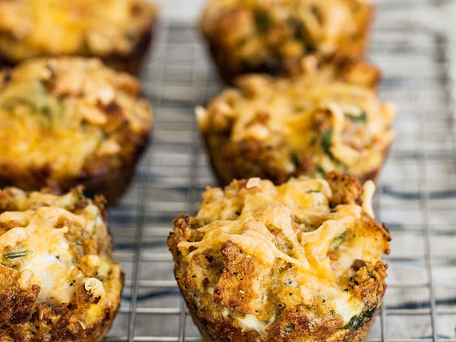 Maybe you can try out this recipe for muffins? Its a makes a great breakfast after Thanksgiving :) 