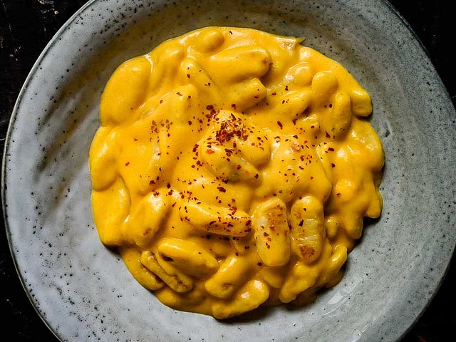 You could easily substitute the butternut squash for pumpkin in this recipe