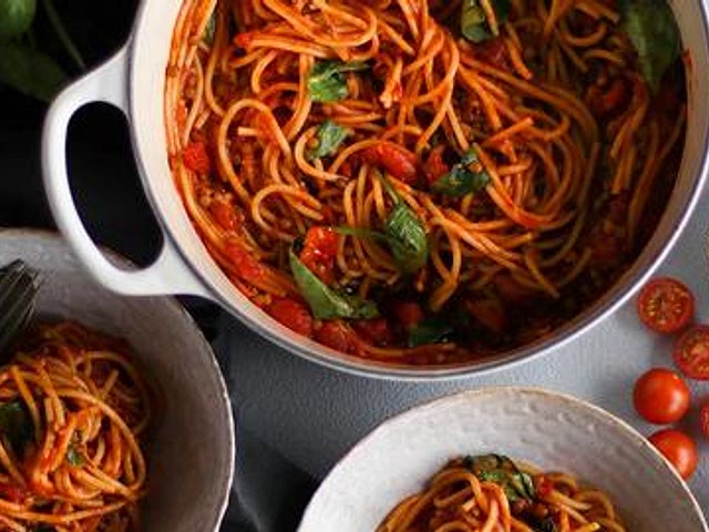 Delicious and a go-to for me. You can modify it or omit ingredients because it is packed with a lot of flavor (maybe too much).  Not sure it needs bouillon, depends on your tomato sauce