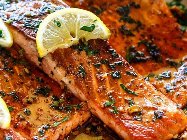Tough question. I have so many I want to share! I made this pan seared salmon last night and really enjoyed it. I also roasted some broccoli in the oven at 425 while I prepped the salmon. Quick, healthy, and super delicious. 