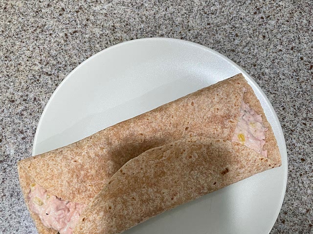 Tuna salad wrap