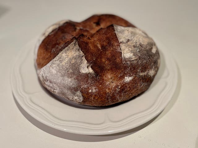 Here’s a loaf I made yesterday using that recipe.