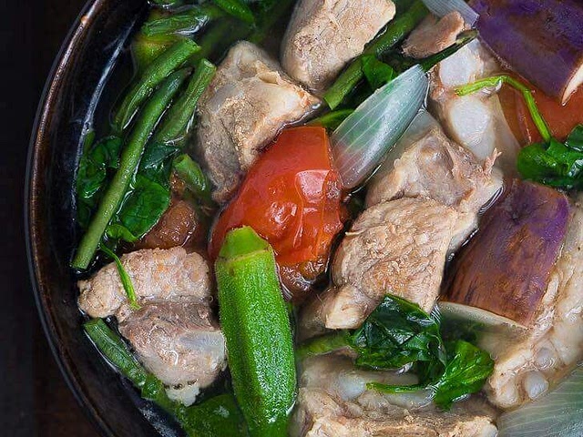 This isn't really common, but have you tried Tamarind soup? In the Philippines we call it "Sinigang". It's sour and there are also vegetables in the soup. It's warm and give me "home-sweet-home" kind of feeling 💖 Definitely one of my go-to Fall soup!  