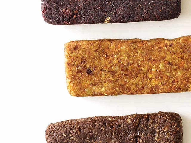 Larabars are great because they’re just dates and dried fruit, can even make them at home