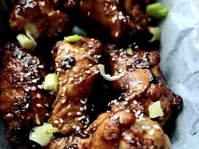 Chinese /Korean spicy BBQ wings