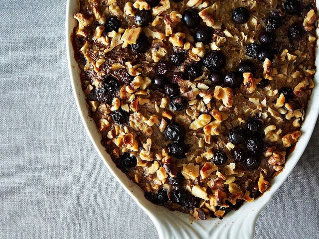 However, when I’m cooking a brunch for others, I love this baked oatmeal recipe
