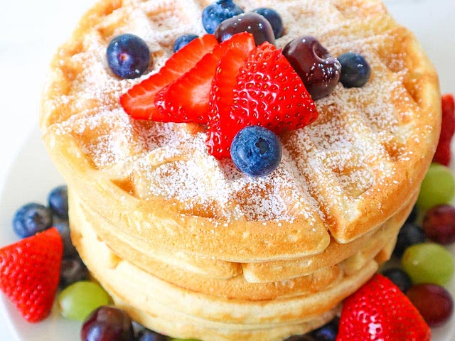 Waffles! Always 💜