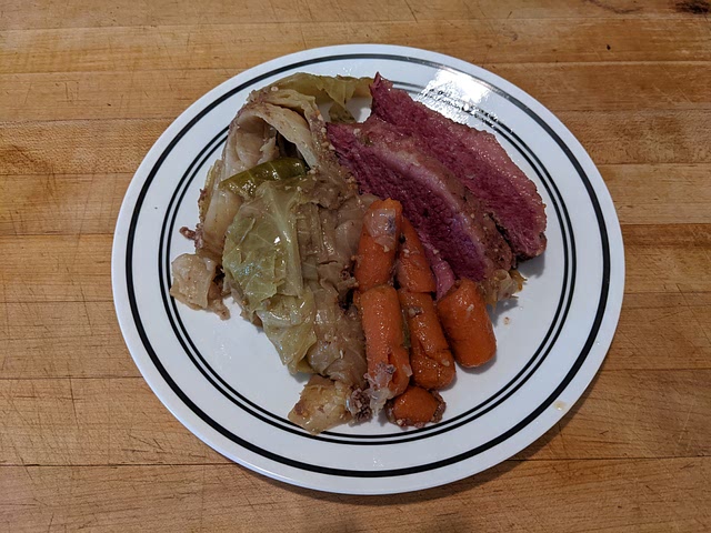 Corned beef turned out amazing!