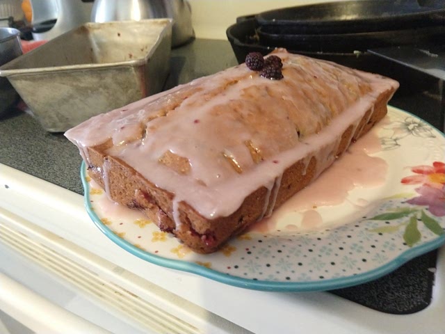 Blackberry bread!