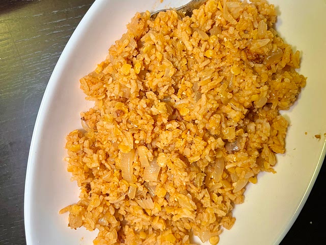 There’s a middle eastern lentil + rice dish I’d recommend too