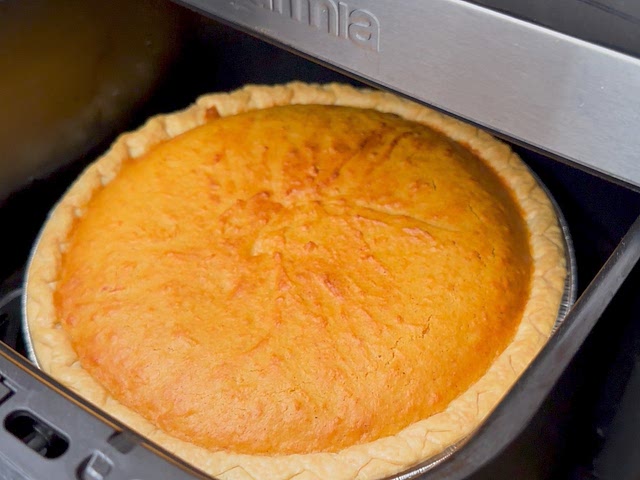 Oven. Vs air fryer for brown butter sweet potato pie 