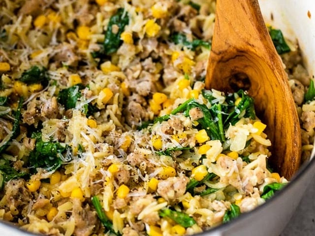 Cooking orzo