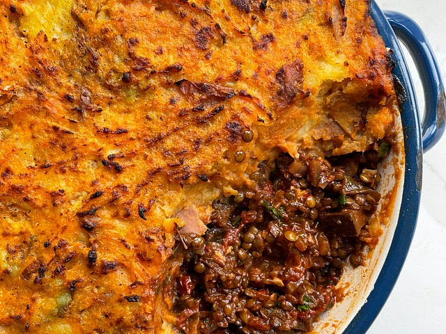 This is an amazing "shepherd's" pie ☺️