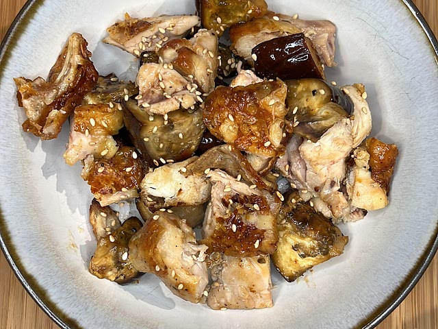 Dinner w/chicken and vegetables
