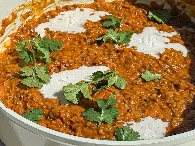 Amount of Lentils