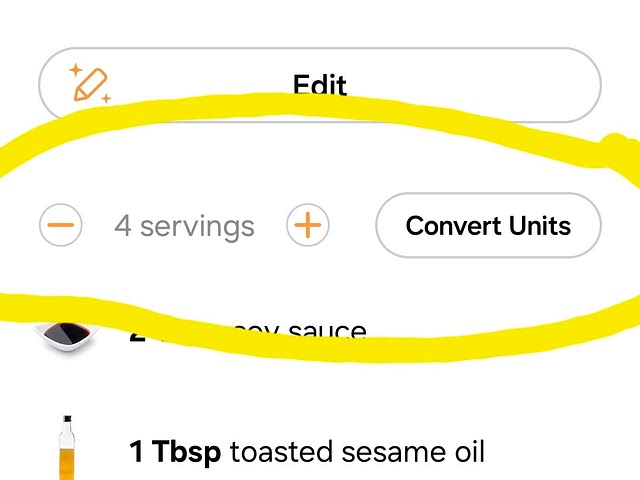 At the beginning of the recipe, you can adjust the amount of portions (servings) and measurement units you need. 1 serving has about 50 grams of meat, so by the amount of the other ingredients, I assume it has about 70-100gr per serving.