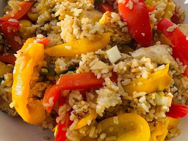 Easy, healthy, chicken, fried rice?