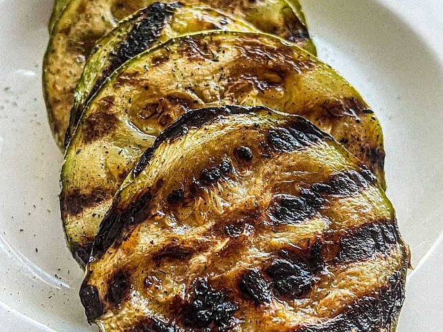 Nothing better on a hot summer day than grilled veggies! 