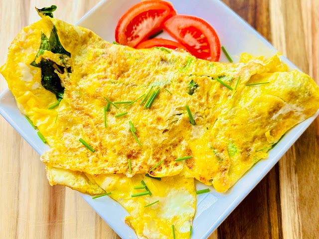 How to Cook an Omelette on a Griddle