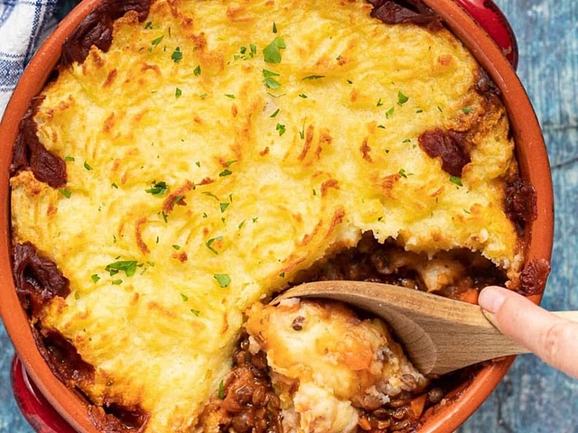 While Sunny's recipe sounds super easy and delicious, I don't know that I'd call it filling-- especially for someone looking into a more plant-based diet. I would recommend you start with recipes based around hearty, plant-protein rich ingredients like beans, lentils, and chickpeas. If you're feeling adventurous, you could also try baking crispy tofu & including it in a salad or Buddha bowl! When I first made the switch to vegetarian, this lentil shepherd's pie became my go-to. It takes a bit more time so try it on a weekend. I'll also attach a second recipe below that takes a bit less time and is just as delicious and easy! Good luck on your plant based journey!