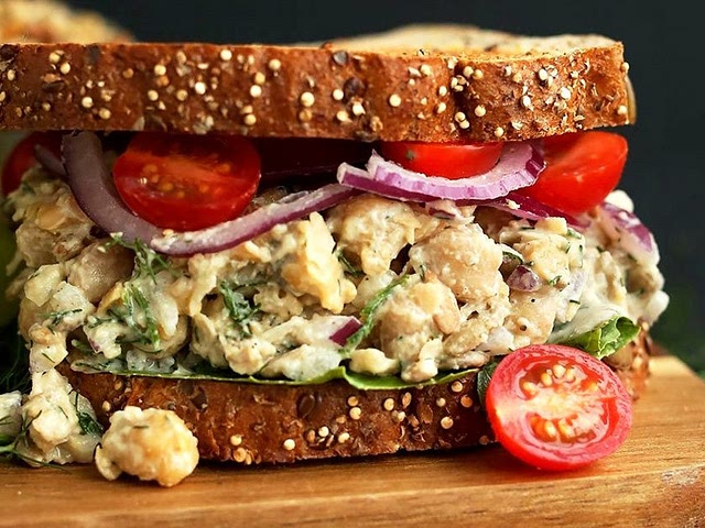 Mine is this tuna salad sandwich! we almost always have the ingredients, we usually don't have the celery but it really taste good anyway you make it!
