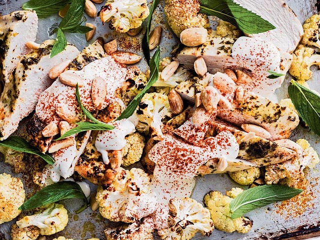 Well, I really like chicken with some vegetables. my favourite are cauliflower and broccoli, so you can try something like that, here is a recipe that I have used!