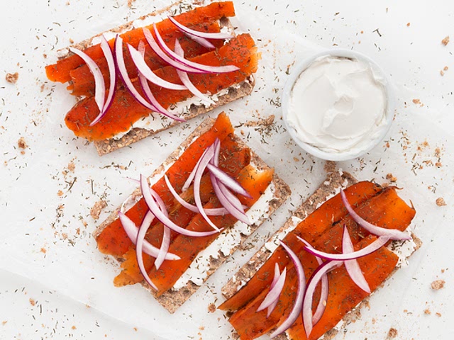 Since fish is considered animal flesh, they're not technically vegetarian... If you are a vegetarian and are craving for salmon, I do see some vegan salmon recipes available here on Whisk.. this is one of them!