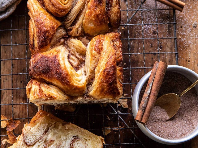 There is no easy way around flaky dough, layers of dough and butter are essential! but you can try out this recipe, its fairly simple and rustic