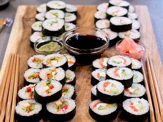 I make sushi and poke bowls quite often using this sushi rice recipe. So easy!

(yes it is a lot of vinegar, but trust the process)