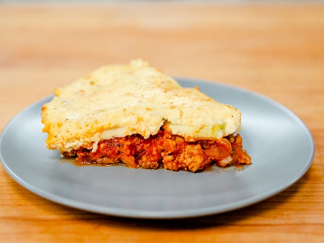 Ground beef and pork