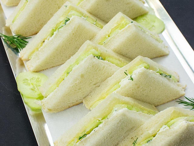 So fun! I think cucumber sandwiches are a MUST! Also, a friend recommended Cacao Mint tea from Samovar and I've been really happy with the quality. It's on the pricer side, but worth trying for sure. 