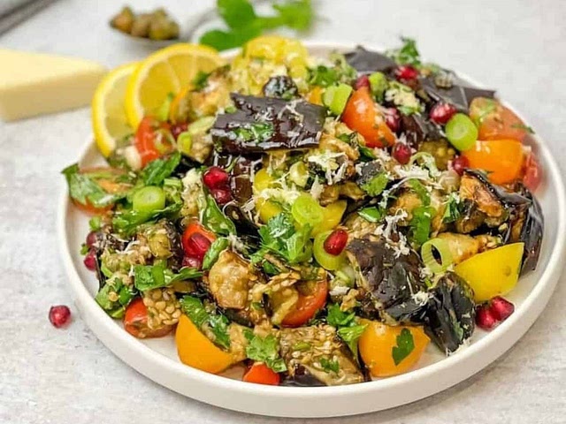 Here's a yummy idea for a salad with pomegranate