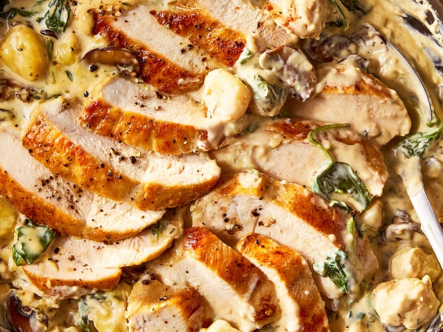 Since it's nearly fall, it's starting to get chilly outside, I like cooking up some very saucy pasta dishes. Try this über yummy gnocchi recipe to warm you bellies.