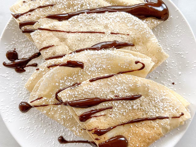 I’ve been loving making homemade crepes. So many topping ideas!