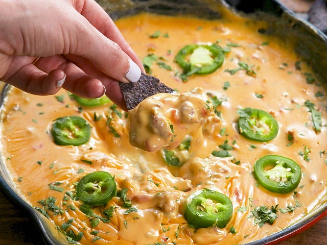 If you like cheese and spicy taste, you should try with Campfire Queso!!!