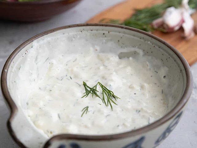 I LOVE this creamy feta dressing! :)