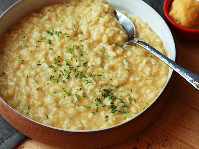 Also tamari is a great gluten-free alternative to soy sauce! And I believe you can also find gluten free versions of miso paste (one of my favorites). I make a vegan risotto that honestly is better than cheesy risotto!
