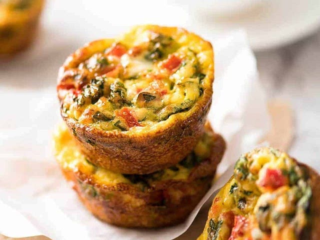 These are perfect vegetarian breakfast! That freeze and reheat very well!