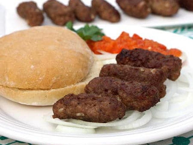 If you're a meat-lover you can try Cevapi. I think it might be something relatively similar to breakfast sausage. You can serve it with mashed/roasted potatoes or veggies.