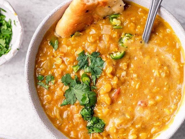 Just made this recently because I wanted to experiment with tamarinds and it turned out delicious! Made the tamarind paste from scratch too very simple and filling. I used an immersion blender at the end to make it a bit smoother but the recipe didn’t call for that just a personal preference.