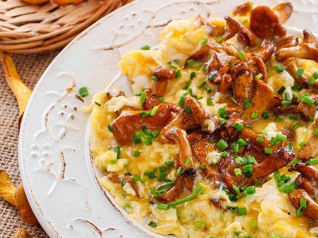 Chanterelle! I absolutely adore eating them with eggs and when it's the season for them I love to prepare this recipe. You can also buy frozen but it's not the same thing! :)