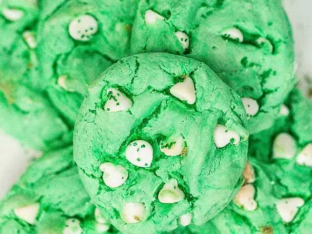St. Patrick's day cake mix cookie recipe