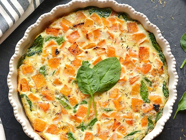 You can try out this Butternut Squash Spinach Bake. It's super healthy and simple.