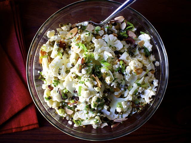 I LOVE capers!! They are used often in Italian dishes, and I love this cauliflower recipe where Deb from smitten kitchen fries them to be crunchy and briny delights!