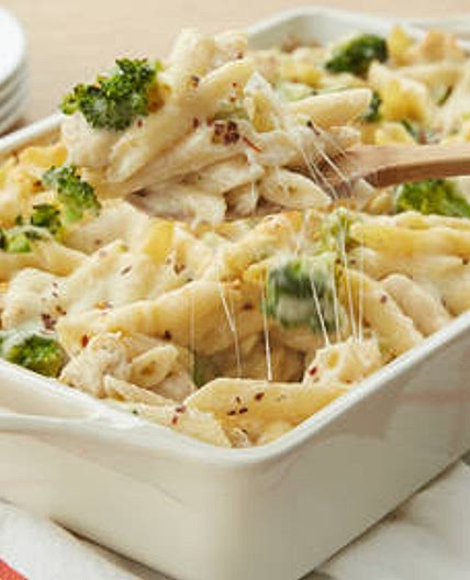 Chicken-Alfredo Baked Penne