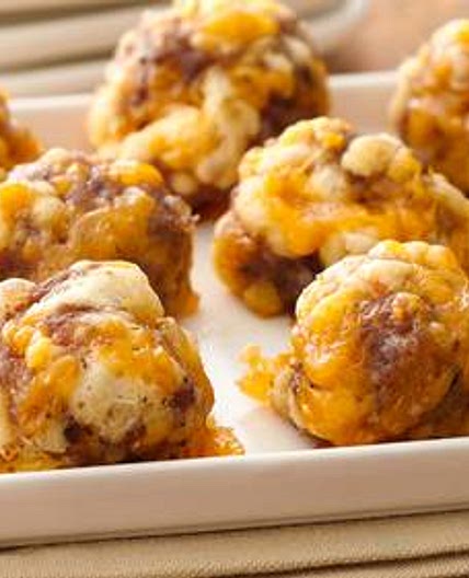 Sausage Crescent Cheese Balls