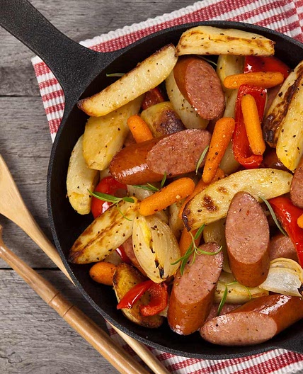 Sausage and Vegetable Bake