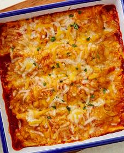 Easy Beef Enchiladas for Two