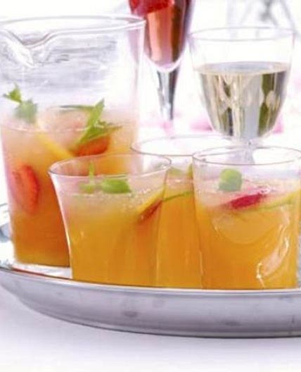 Citrus peach cooler