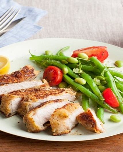 Parmesan-crusted Pork Chops